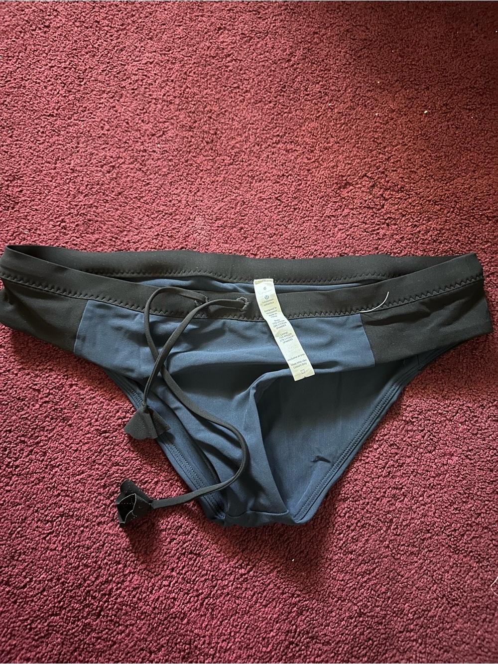 Lululemon women bottom swim wear with drawstring